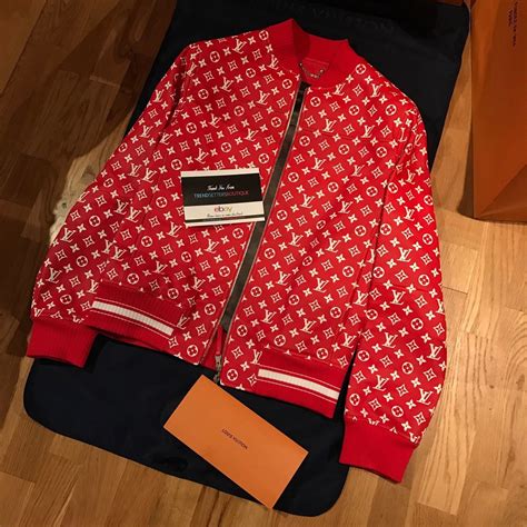 louis vuitton supreme jacket fake|supreme Louis Vuitton jeans jacket.